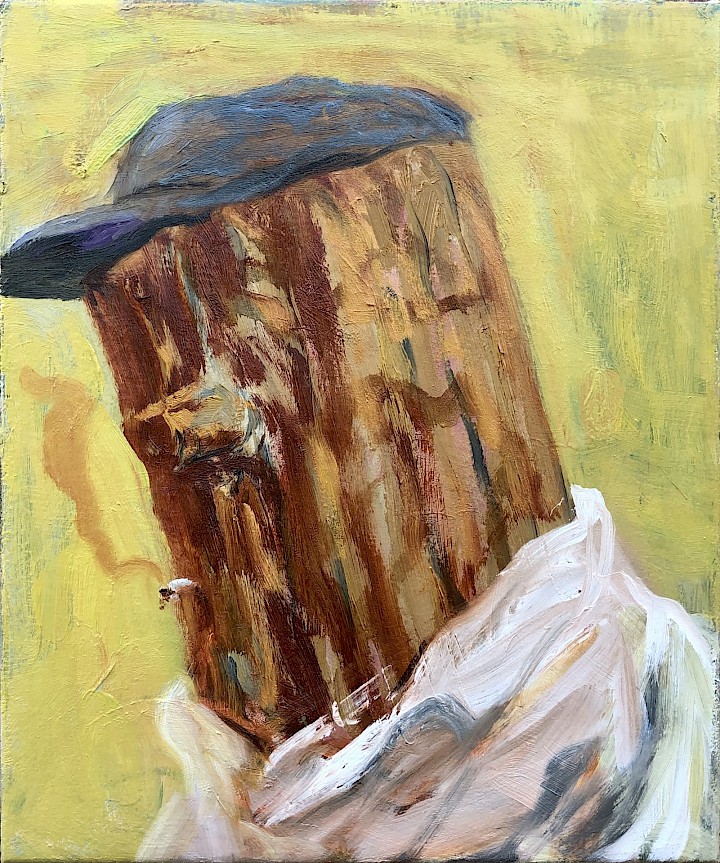 o.T.
41 x 34 cm
Öl auf Jute
2022