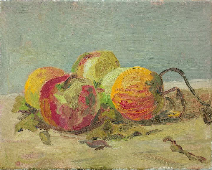 Stillleben
Öl auf Leinwand
24 x 30 cm
2017