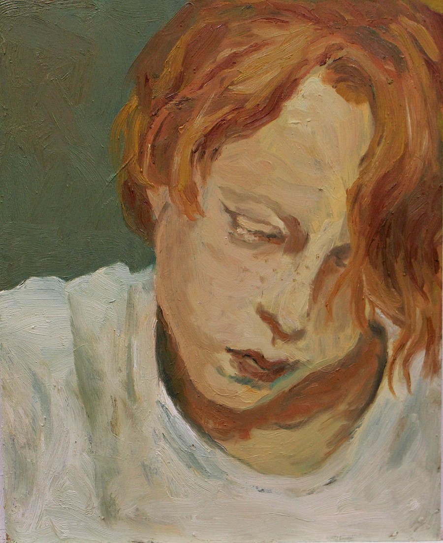 Portrait
Öl auf MDF
38 x 31 cm
2020